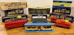 American Flyer Train Lot, All W/gilbert Boxes, Cars, Track, News & Frank Stand!. Fixed Price $199.95.
