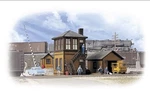Walthers Cornerstone Ho Trackside Structures Set Kit 933-3530. Fixed Price $32.99.