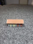 Faller N 120210 1/160 Track Side Railroad Shed Fully Assembled. Fixed Price $16.99.
