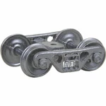 Kadee Ho Scale # 555 Asf 100 Ton Roller Bearing Metal Trucks 36" Wheels. Fixed Price $11.95.