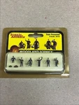 Woodland Scenics Scale Figures A2131: Train Personnel New Old Stock B-4. Fixed Price $18.00.