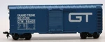 Lionel Ho Scale Grand Trunk Western 50' Steel Single Door Boxcar Gt. Fixed Price $22.99.