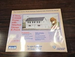 Ihc 2 Story Colonial House With Attached Garage & Porch Train Model Kit 4945. Fixed Price $19.99.