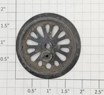 Lionel 250E-87 Black Hiawatha Large Geared Drive Wheel Without Rim. Fixed Price $8.00.