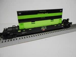 Lionel Area 51 Alien Maxi-stack Gauge Train Car Intermodal Containers New. Fixed Price $74.99.