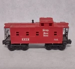 Lionel Caboose O-27 Nickel Plate Road 6919 Blt 1-86. Fixed Price $15.99.