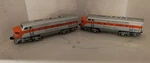 Vintage Lionel Western Pacific 2355 F-3 Diesels W/repro Shells, Untested, As Is. Fixed Price $224.95.