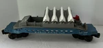 1960'S Lionel Post War Firing Car #6544 With Missiles. Fixed Price $30.00.