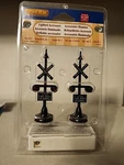 Lemax Railroad Railway Crossing Signals Lights Holiday Village Train Accent-lit. Fixed Price $12.89.