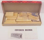 Campbell Scale Models 306 Ho Covered Bridge Wood & Plastic Kit. Fixed Price $80.31.