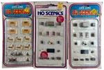 Vintage Life-like Ho Scale Scenics Accessories Nos Sealed Barriers Crates. Fixed Price $12.28.