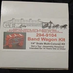 Gem City Amusements 294-9104 Band Wagon Model Kit 1/4" Scale Multicolor. Fixed Price $14.99.
