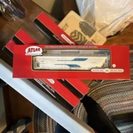 Atlas Master Scale Green Mountain Rr Acf Pressureaide Covered Hopper Car. Ken. Fixed Price $30.00.