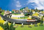 Faller 222542 N Scale 1:160 Kit Of Track Beds, Curved. Fixed Price $32.99.