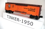 Lionel 6-9880 Gauge At&sf Famous American Railroad Refrigerator Car/box LN/C8. Fixed Price $14.88.