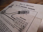 Original 1955 Lionel No. 155 Ringing Signal * Worldwide Shipping. Fixed Price $14.95.
