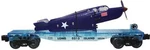 2012 Lionel Wwii Memorial Tribute U.s. Navy Airplane W/translucent Flatcar. Fixed Price $219.99.