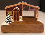 Hawthorne Village "storage Dock" Train Station Railroad Acc. Lighted.. Fixed Price $25.99.