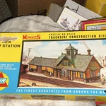 Precise Ho Scale Rico Station 5814. Fixed Price $14.00.