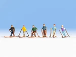 Noch 36828 Skiers Figures (set Of 6). Fixed Price $31.29.