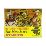 Atlantic Plastic Figures Ho Scale Outlaws And Sheriffs Vg+/nm. Fixed Price $45.00.
