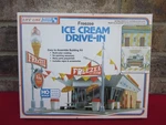 Life-like Freezee Drive-in Ice Cream Shop Scale Model 1359, Vintage New. Fixed Price $45.00.