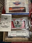 6-36703 Lionel 3366 Operating Circus Stock Car And Corral Sealed. Fixed Price $170.00.