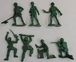 Acme 29-631 Gauge Military Figure Assortment (bag Of 7). Fixed Price $9.00.