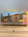 Vintage Faller B-211 Ho 1:87 Post Office Bus Stop Kit Made Germany Sealed. Fixed Price $33.96.