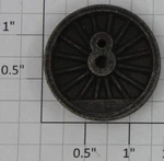 Lionel 2026-114X Geared Center Wheel (10). Fixed Price $30.00.