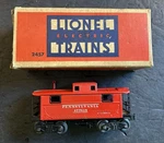 Lionel Post War Scale 2457 Shoe Fly Couplers Illuminated Caboose. Fixed Price $99.99.