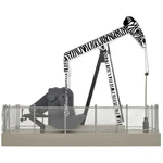 Atlas Operating Oil Pump Black/white Zebra Item# 66909. Fixed Price $104.95.
