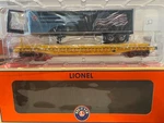 Lionel 2326040 Up Heritage Missouri Pacific Tofc Flatcar Nib. Fixed Price $129.99.