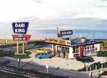 Blair Line Ho Dari-king Drive Restaurant Laser-cut Building Kit 182. Fixed Price $38.45.