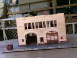 Scale Life-like Fire House Used. Fixed Price $8.50.