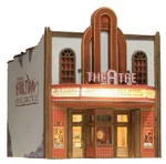Woodland Scenics BR4944 Built-&-ready Theater Building W/led. Fixed Price $67.79.