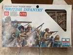 Esci Ertl British Infantry Indian War Kiber Pass #232 Model Figures 1:72 New. Fixed Price $35.00.