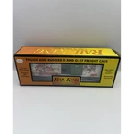 Rail King By Mth Christmas Box Car O/O-27 Die-cast Metal Trucks 2018 #30-74929. Fixed Price $45.00.