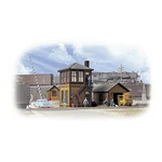 Walthers Cornerstone Ho Scale Trackside Structures Set Kit 933-3530. Fixed Price $37.56.
