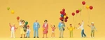 Preiser 24659 Ho Scale Selling Balloons. Fixed Price $35.99.