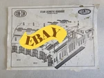 Con-cor Heljan 802 Steam Locomotive Roundhouse 3-STALL Kit Instructions Only. Fixed Price $5.95.