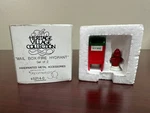 Department 56 Heritage Village "mail Fire Hydrant" W/box #5214-0. Fixed Price $18.95.