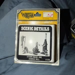 Woodland Scenics Ho #D-229 Steam Engine Hammer Mill Kit Details Below. Fixed Price $9.95.
