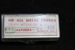 1185 Walthers All Metal Trucks Bettendorf 933-816. Fixed Price $8.00.