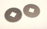 SLS-45 Lionel Gauge Wheel Gear, Prewar, Steam & Elec Locos, 2PCS. Fixed Price $10.95.