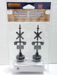 Lemax Railroad Train Crossing Signals Lights Lighted Accessory New Package. Fixed Price $16.88.