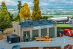 Faller 131385 Workshop-garage For Industrial Vehicles And Courier Kit. Fixed Price $33.64.