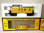Mth Railking 30-7709 Chesapeake & Ohio Semi Scale Caboose Gauge Lnib. Fixed Price $34.99.