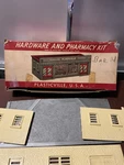 Plasticville O/s Gauge Hardware And Pharmacy Store DH-2 Kit 1952 + Box. Fixed Price $18.85.