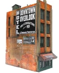 Downtown Deco Scale Spooky Overlook Hotel Building Kit . Great Brick Detail!. Fixed Price $89.95.